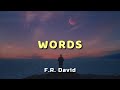 F.R. David - Words - Lyrics