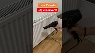 Bizde petekler böyle ısınıyor 😳 Petek mazgal arası toz temizliği #sort