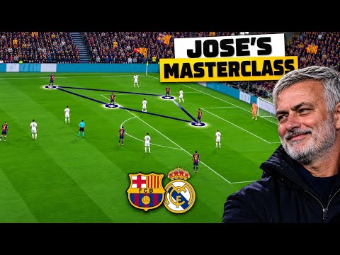 How Mourinho's Tactics Won El Classico