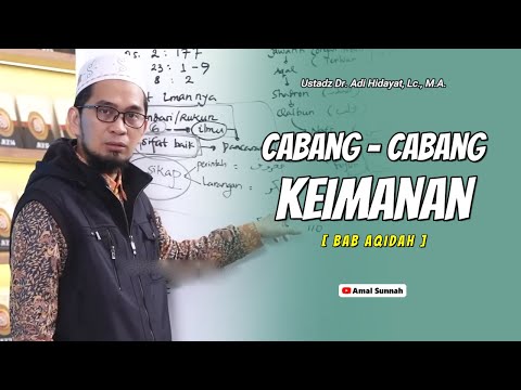 Inilah Cabang-Cabang Keimanan❗Ust Adi Hidayat