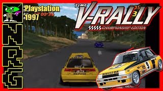 NRG: 5-10 Minutes of Gameplay - V-Rally [PlayStation]