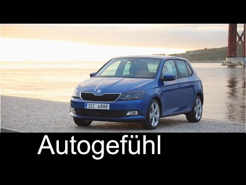 2015 Skoda Fabia exterior interior driving scenes first look - Autogefühl