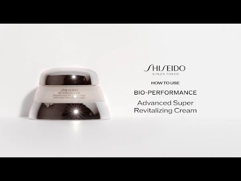 Shiseido Bio-Performance Super Revitalizing Kreminis, 75 ml video