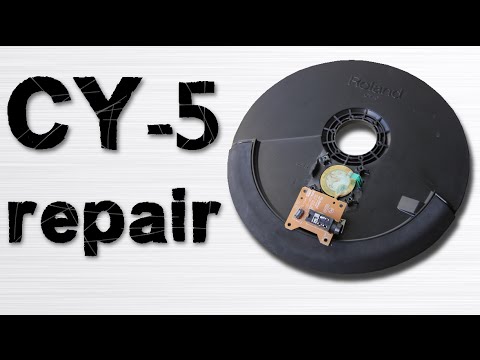 Roland CY-5 cymbal repair