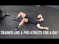 I Trained Like a PRO ATHLETE For a Day (NFL, RUGBY) | Strength and Conditioning Workout