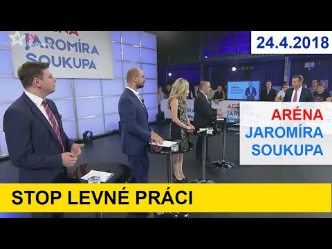 Odborně o odborech a levné práci v Aréně J. Soukupa