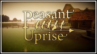 Construcción de Bases Medievales + RPG -  PEASANT UPRISE Gameplay Español