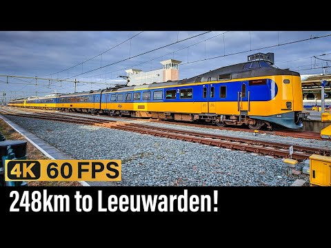 Train Cab Ride NL / 248km Ride to Leeuwarden / Den Haag - Zwolle - Leeuwarden / ICM / Nov 2024