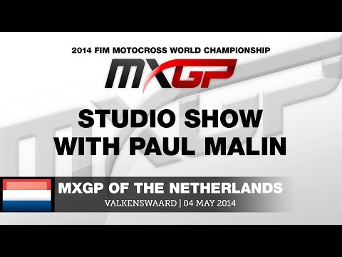 MXGP of the Netherlands 2014 Studio Show ft Jose Butron, Jeremy van Horebeek, Sylvan Geboers
