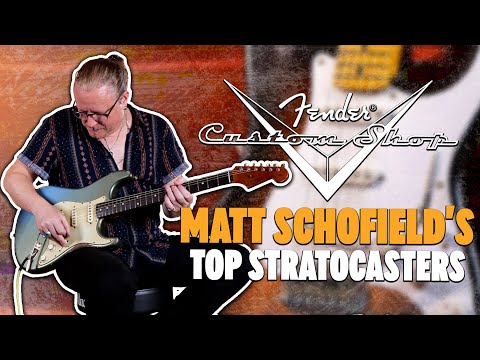 Matt Schofield's Top 10 Fender Stratocasters!