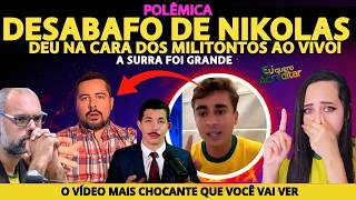 POLÊMICA: VEJA O DESABAFO DE NIKOLAS FERREIRA SOBRE OS MILITONTOS!!