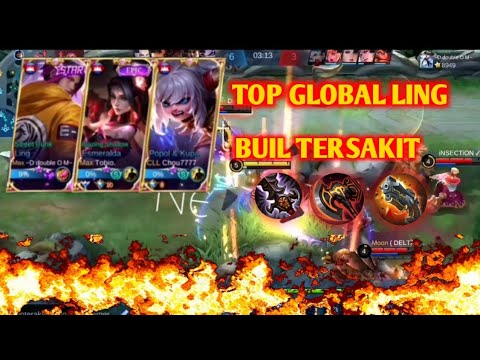GAMEPLAY TOP GLOBAL LANCELOT !!!! MLBB(NINJA ASSASSIN) MOBILE LEGENDS.