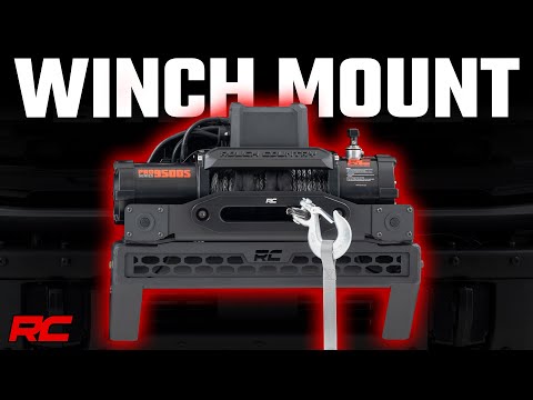 2021-2022 Ford Bronco High Winch Mount
