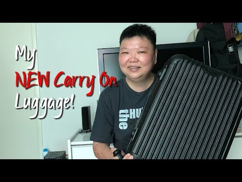 My New Carry On Luggage [Reviews Vlog 2] 我的新携带行李 (2018)