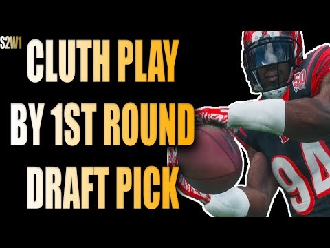1st Round Draft Pick is the Most Clutch Rookie Ever...
