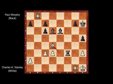 Charles Henry Stanley vs Paul Morphy - New York (1857) #83