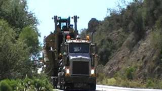 Transporting a Caterpillar D11R Part 1