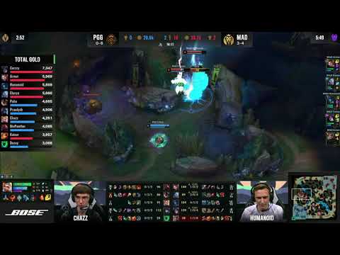 Chazz AMAZING outplay against Elyoya and Humanoid - MSI PGG vs MAD 2021 Rumble Stage Day 4