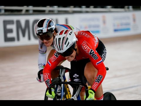 Women's Sprint Gold Final - Track Cycling World Cup - Cali, Colombia