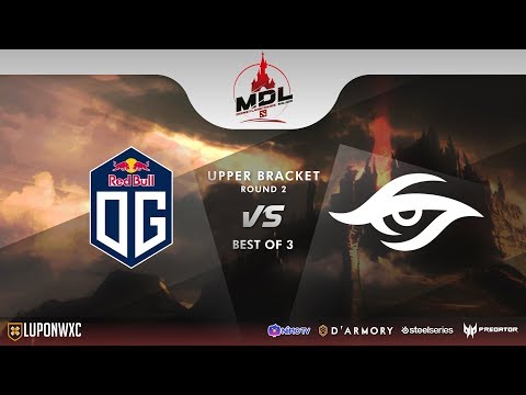 Team Secret vs OG Game 1 (BO3) | MDL Disneyland Paris Major Upper Bracket Semi Finals