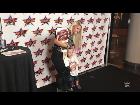 Alexa Bliss connects with her many fans at a VIP signing: SummerSlam Diary