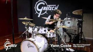 Yann Coste et la Gretsch Catalina Club Fusion 22