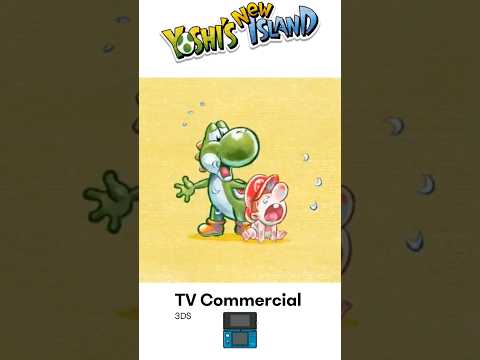 Yoshi's New Island (Nintendo 3DS) TV Commercial #YoshisNewIsland #Nintendo3DS #3DPlatformer #Gaming