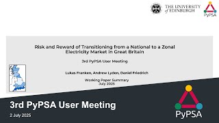 Risk and Reward of Transitioning from a National to a Zonal Electricity Market in Great Britain