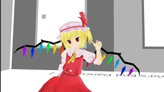 【東方mmd】フランにハッピーシンセサイザを踊って貰った！ぱわわっぷばーじょん