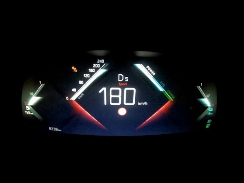 New DS7 Crossback E-Tense 300 EAT8 4x4 | Acceleration 0-180 km/h