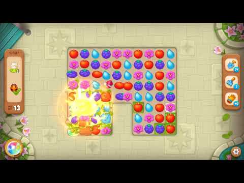 Gardenscapes level 13007 Gameplay #Bubunka