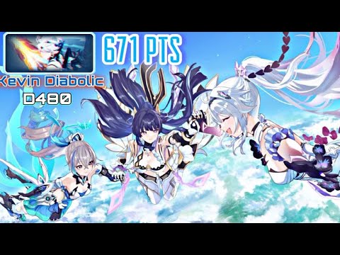 [HI3 SEA] Nirvana D480 Kevin(symphony) vs Trio | Hofi s0 Hoo s0 Hotr s2 671pts