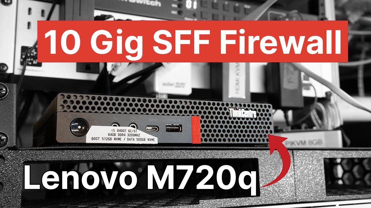 A pretty great Homelab firewall in a tiny package - The Lenovo M720q with SFP+ for OPNsense