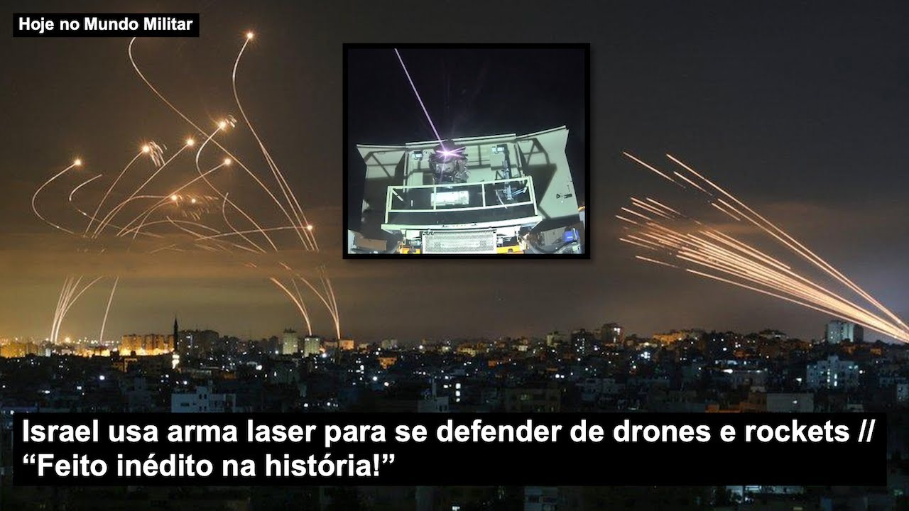 Israel uses laser weapon to defend itself against drones “An unprecedented feat in history!”