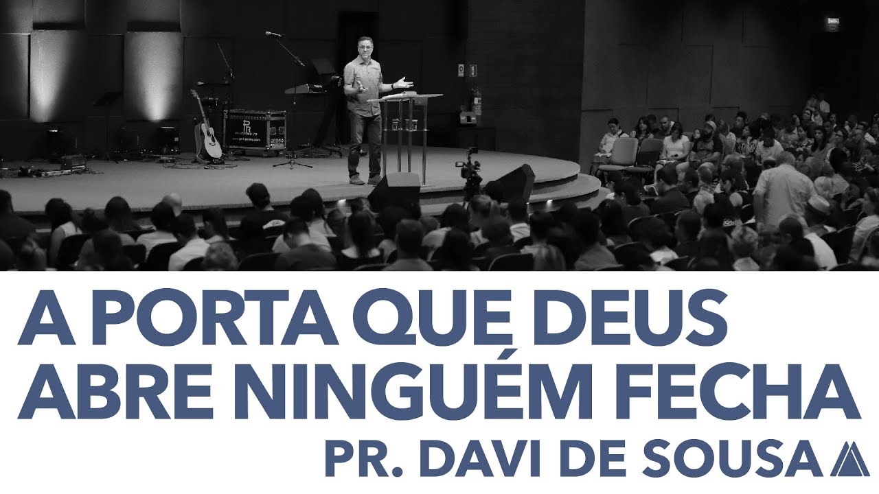 INA Londrina - Pr. Davi de Sousa - A porta que Deus abre ninguém fecha - 27/01/2019