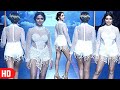 Jiya Shankar Stunning H0T Ramp Walk In White Bodycon Thigh Jumpsuit At BTFW 2023