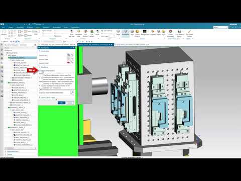 Multi Setup IPW Flow Usability in NX CAM