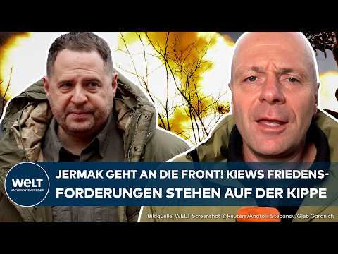 KORRUPTIONSSKANDAL: Selenskyjs engster Kreis erschüttert! Jetzt flüchtet Andrij Jermak an die Front