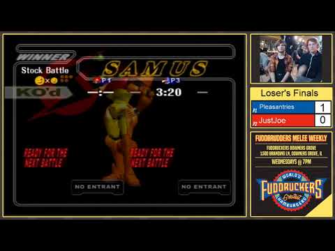 Fuddbrudders 15 - JustJoe (Falco) vs Pleasantries (Samus) - LF