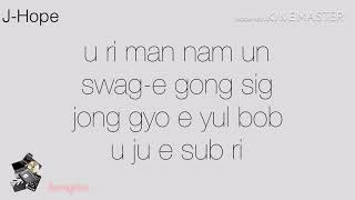 Download lagu BTS DNA (rap line easy lyrics) mp3