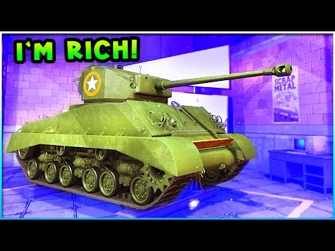 Man Finds Priceless Tank, Opens Museum & Becomes Rich In Tank Mechanic Simulator