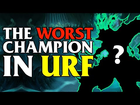 DO NOT PLAY THIS CHAMP IN URF *lowest winrate EVER* - League of Legends URF Gameplay
