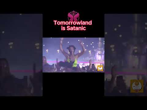 Tomorrowland Concert I Satanic signs I #windsofchangeyouthclub #shorts #satan #tomorrowland