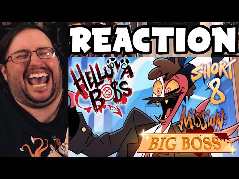 Gor's "HELLUVA SHORTS 8 - MISSION: BIG BOSS - HELLUVA BOSS by VivziePop" REACTION