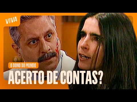 MÁRCIA CORTA FELIPE NO ROSTO E JURA VINGANÇA | O DONO DO MUNDO | CENAS MARCANTES | VIVA