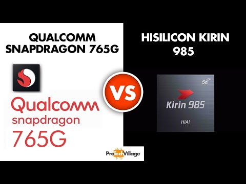 Hisilicon Kirin 985 vs Qualcomm Snapdragon 765G 🔥 | Which is better? | Snapdragon 765G vs Kirin 985🔥 Video