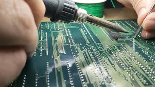 Seta Cal.50 Caliber 50 Arcade PCB Error 85 And Corrupt Graphics Repair