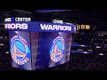 2022 - 2023 Golden State Warriors Intro and Starting Lineup