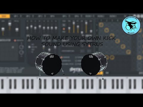 HOW TO MAKE YOUR OWN KICK SOUND USING SYTRUS (Sound Design Tutorial- FL Studio stock Plug-Ins)