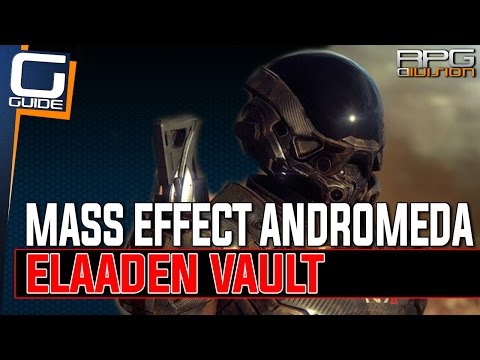 Mass Effect Andromeda - Elaaden Vault Walkthrough (Secret Treasures & Glyph Puzzle)